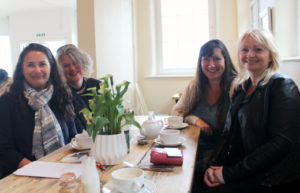 Ladies at Hideaway Cafe
