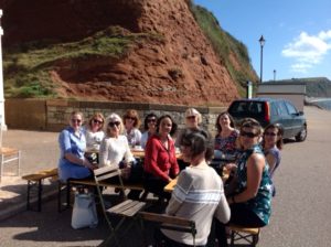 Ladies at The Hideaway